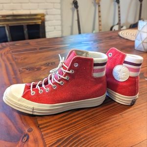 Converse Chuck 70 Retro Stripe High Top Coral Pink Eur42